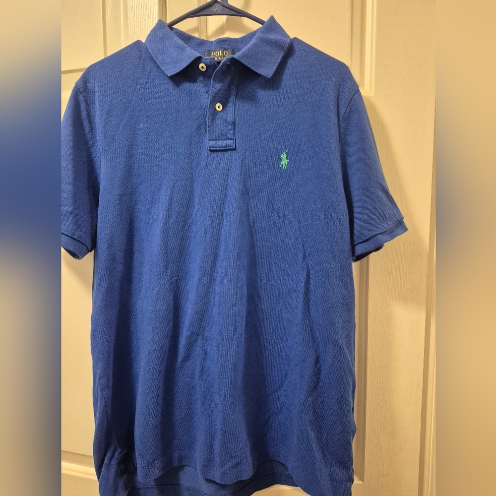 Polo by Ralph Lauren Men's Royal Blue Polo Shirt